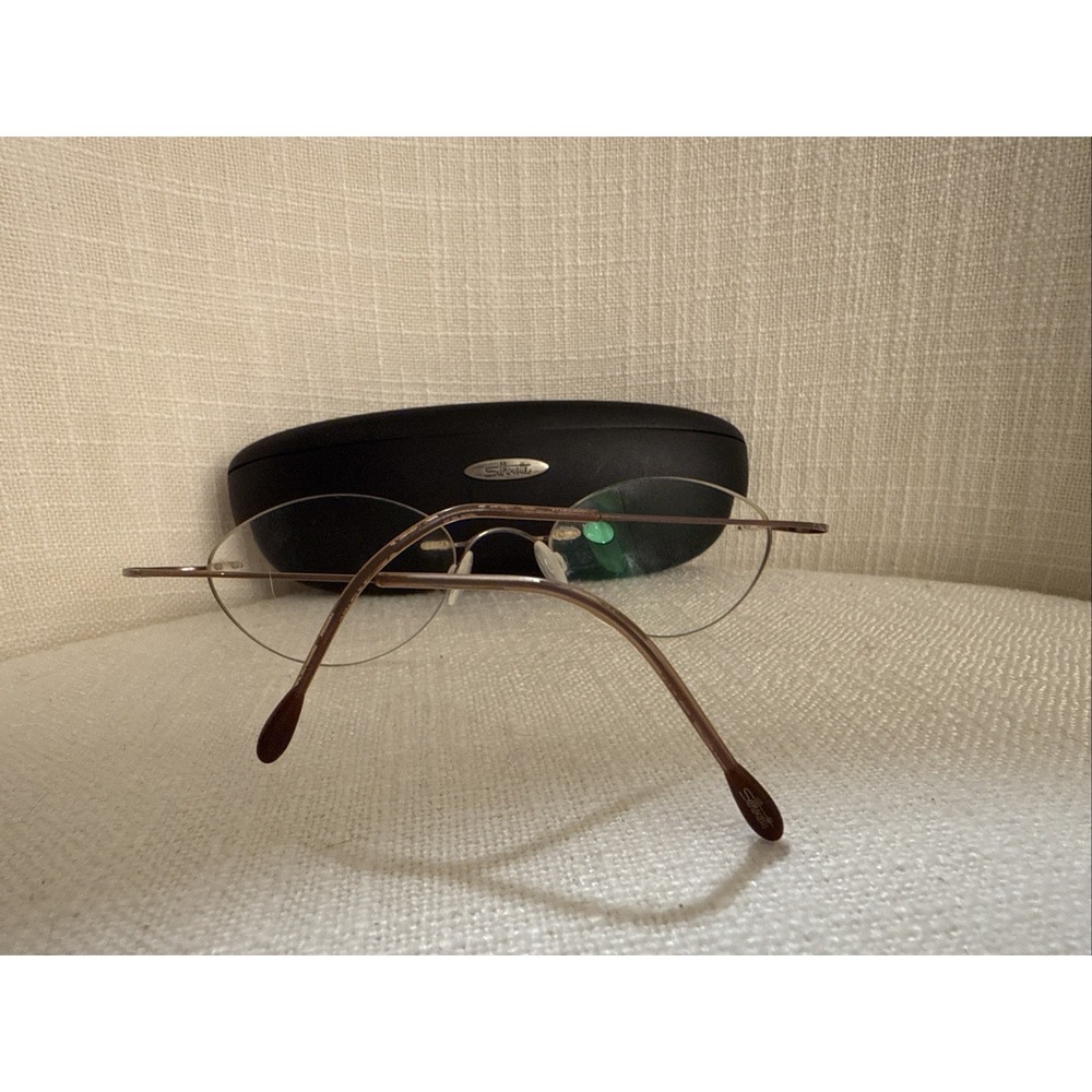Silhouette Eyeglasses, Frames Only, 7799 40 6073, ..-..-140, Titanium, Austria - Picture 4 of 7